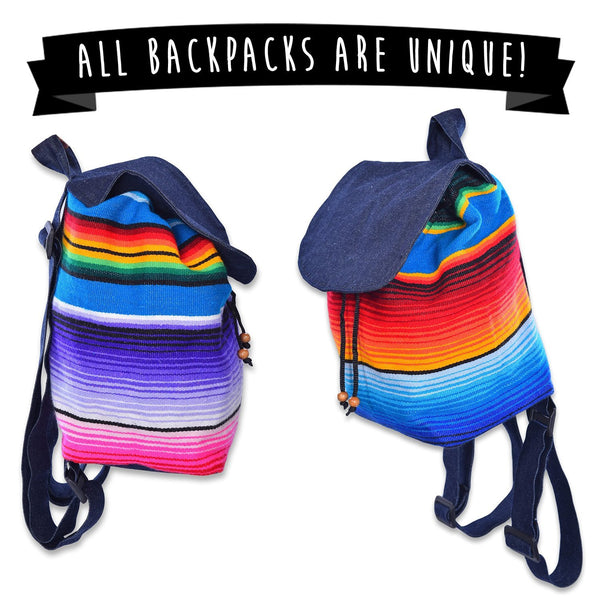baja poncho mini backpack Mini Backpack